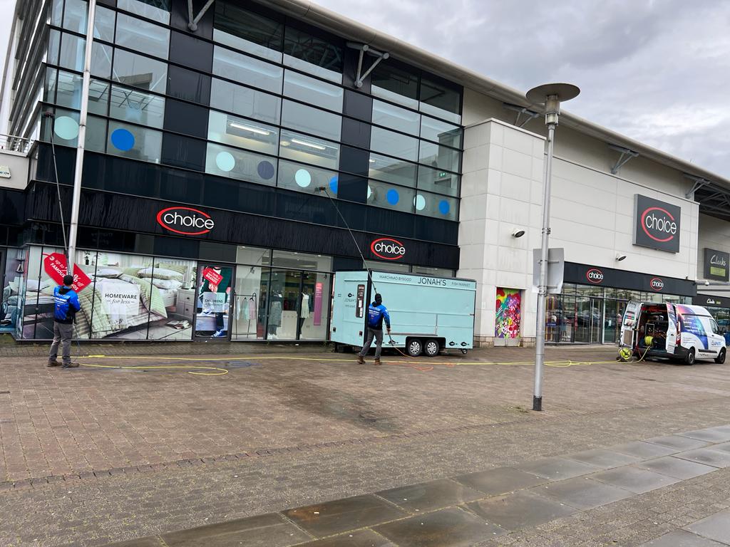 business window cleaning in kent